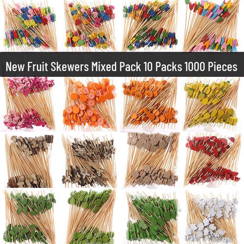 Disposable Bamboo Fruit Picks
