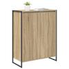 Shoe Cabinet with Storage Sonoma 79 X 36 X 100 Cm Engineered Wood