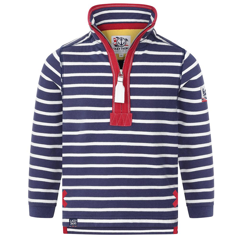 Lazy Jacks Boys Quarter Zip Sweatshirt