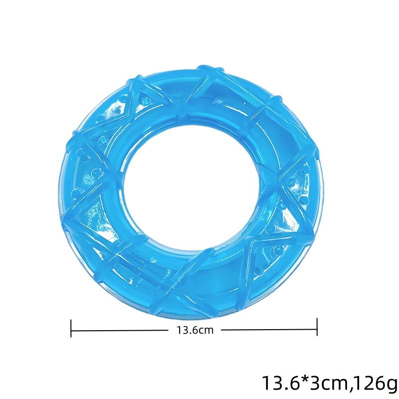 Pet Chew Stick Ice-Freezable Cooling Toy for Dogs - Popsicle Pacifier Ring for Heat & Boredom Relief
