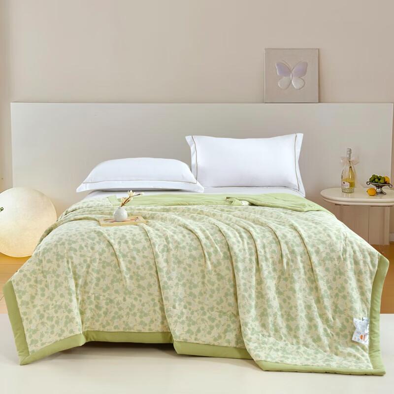 

JUNXINGAZHENXIN Washed Cotton Soy Fiber Summer Quilt