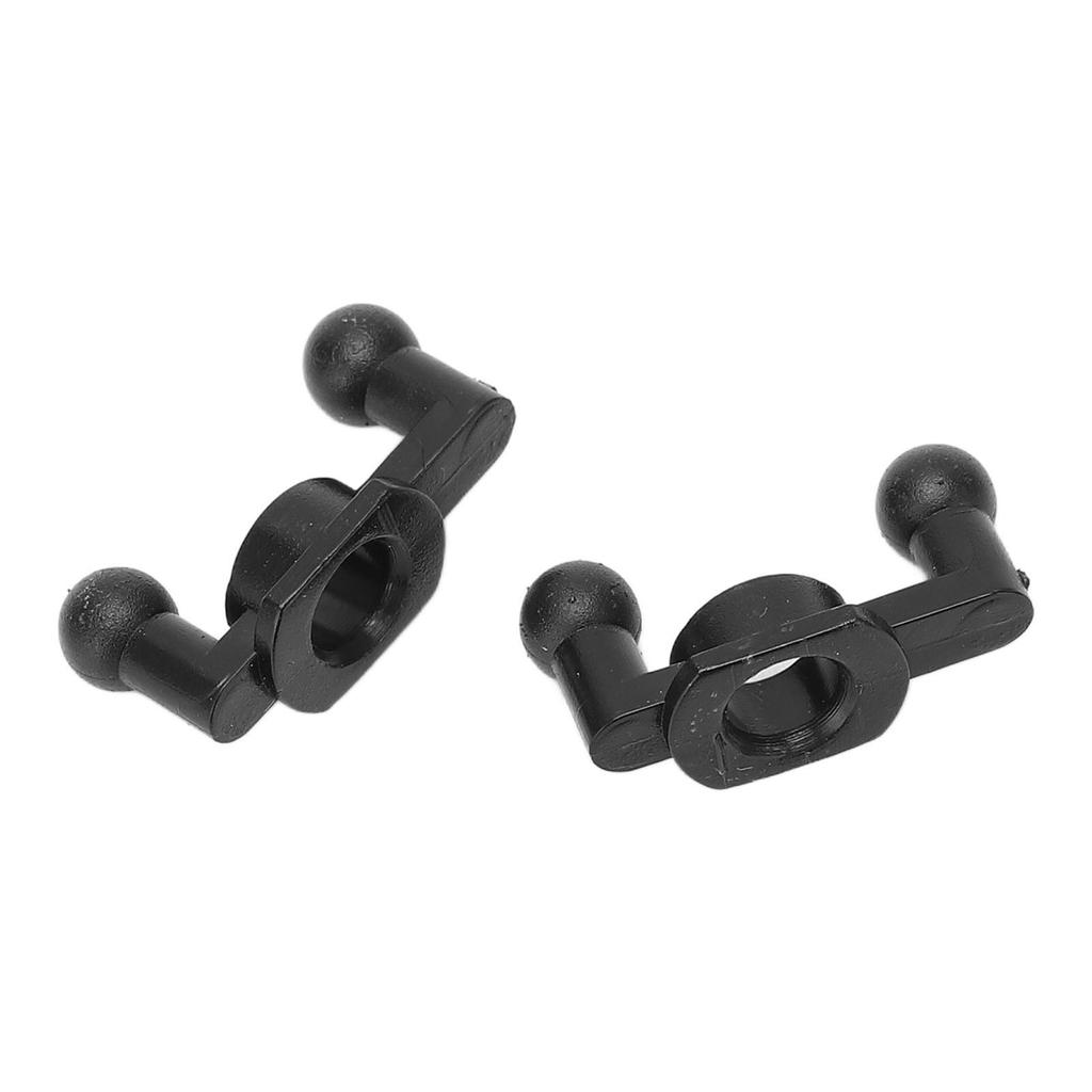 2pcs RC Helicopter Connect Buckle Bulb Spare Parts Plastic Black RC Airplane Accessories for Wltoys