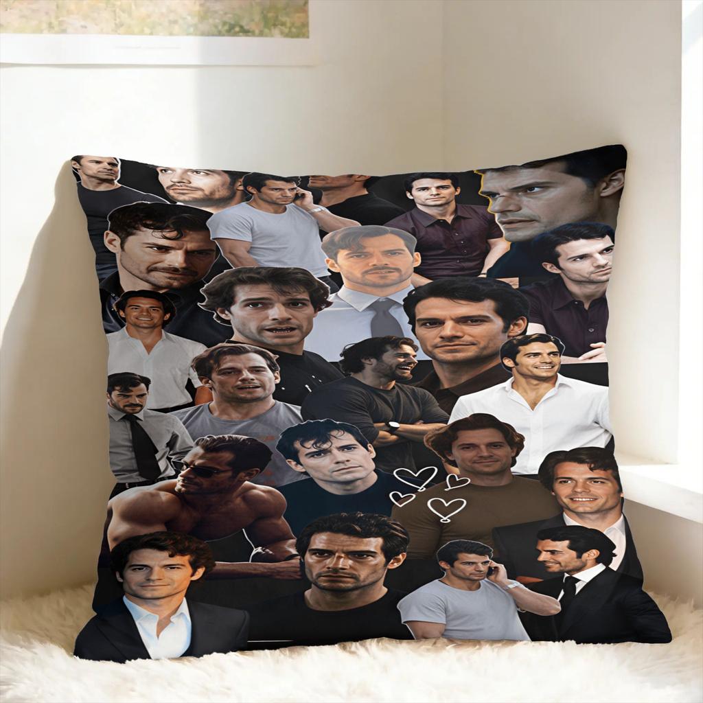 Henry Cavill Kissenbezug Vintage Kissenbezug Druck Kissenbezüge Für Sofa Heimdekoration
