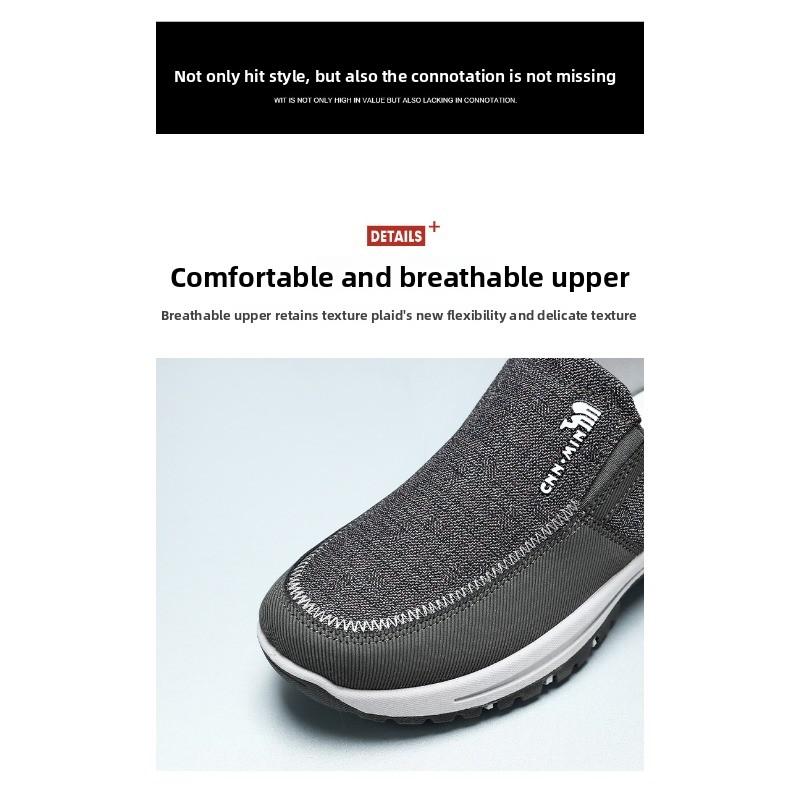 Fashion Men's Summer Shoes New Anti Slip Men's Sneakers Sale Breathable Men's Casual Shoes Versatile Cheap Shoes Clearance