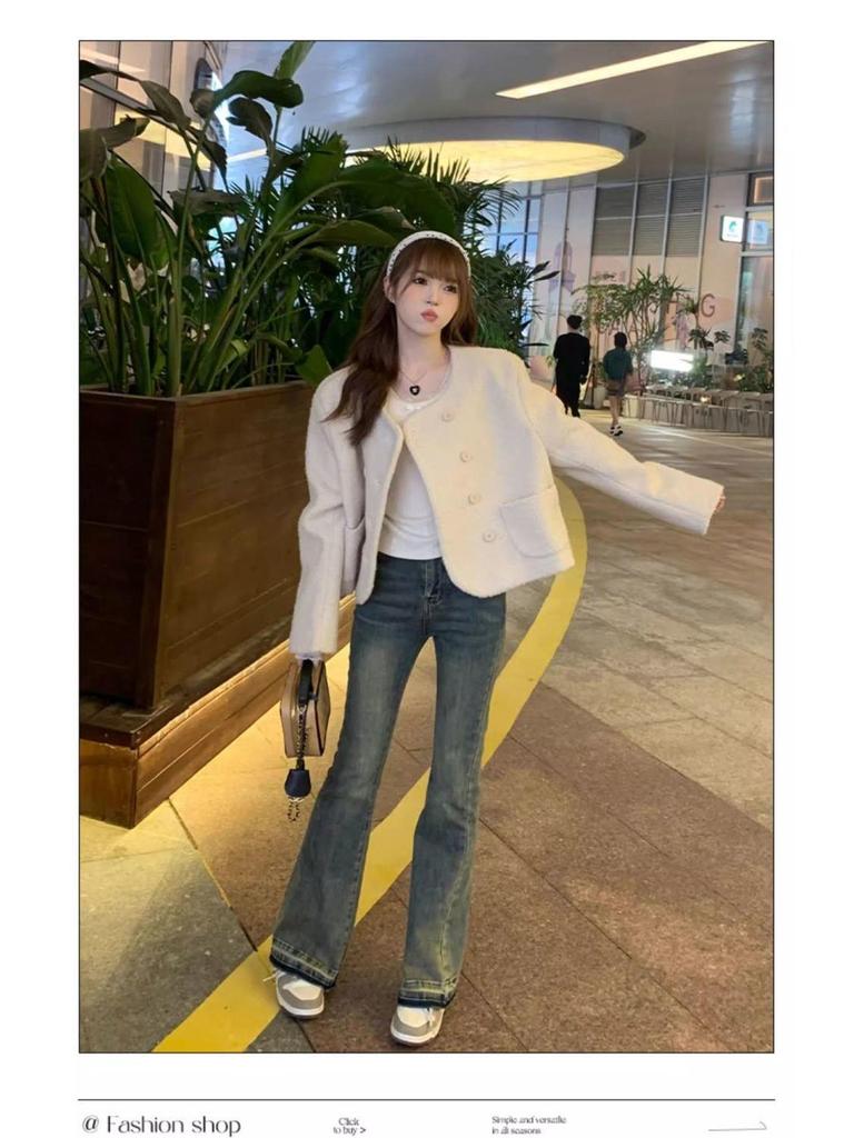 2025 Women's High-End Lace Base Long-Sleeve Bow Shirt, White - Perfect for Spring and Autumn