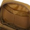 Small Tactical Pouch Micro Utility Molle Pouch Removable Clear Id Pocket Mini Knife Compass Flashlight Card Storage Bag Belt