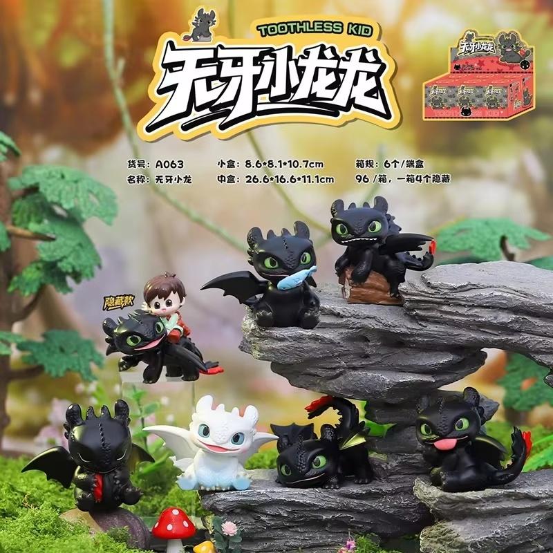 How To Train Your Dragon Toothless Cute Animation Es Desktop Car Decoration Collectible Figures Present For Anime Fans And Kids