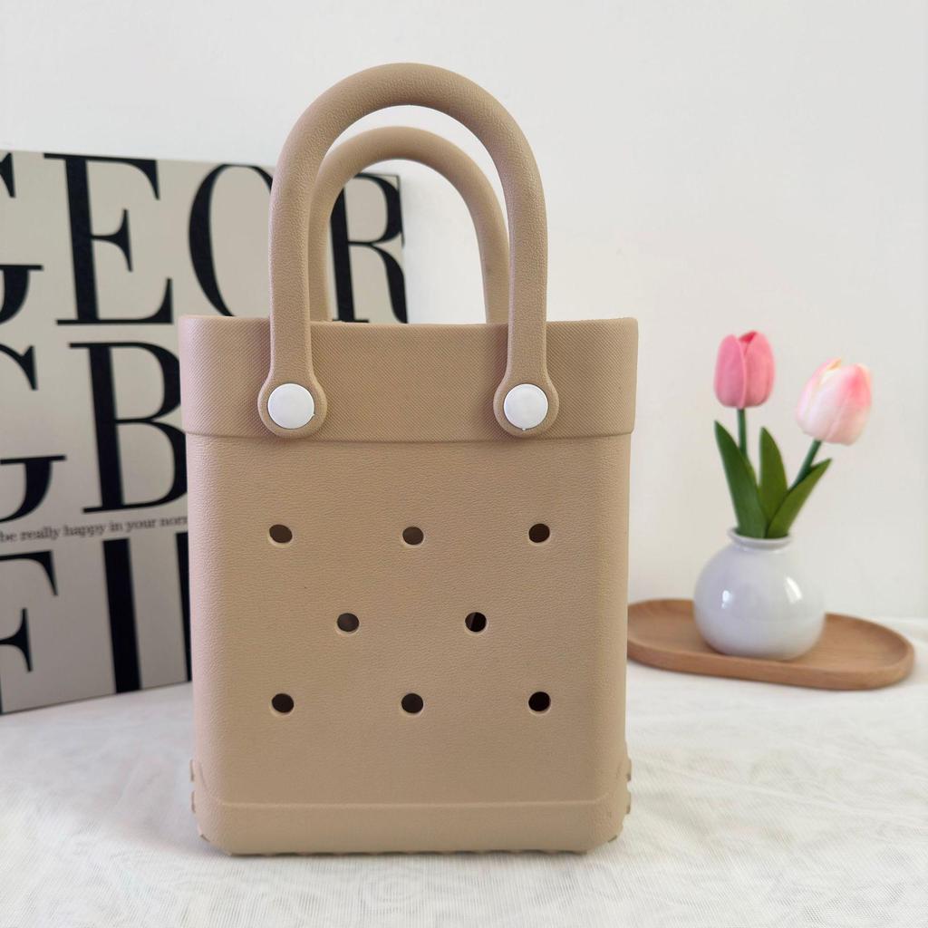 EVA Cartoon Waterproof Hole Bag: Summer DIY Mini Handbag