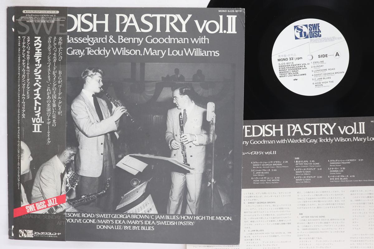 

Виниловая пластинка СТЭН ХАССЕЛГАРД БЕННИ ГУДМАН WA Шведская выпечка Vol. II SJ259016PROMO SWEDISC Япония Оби Джаз Б/у