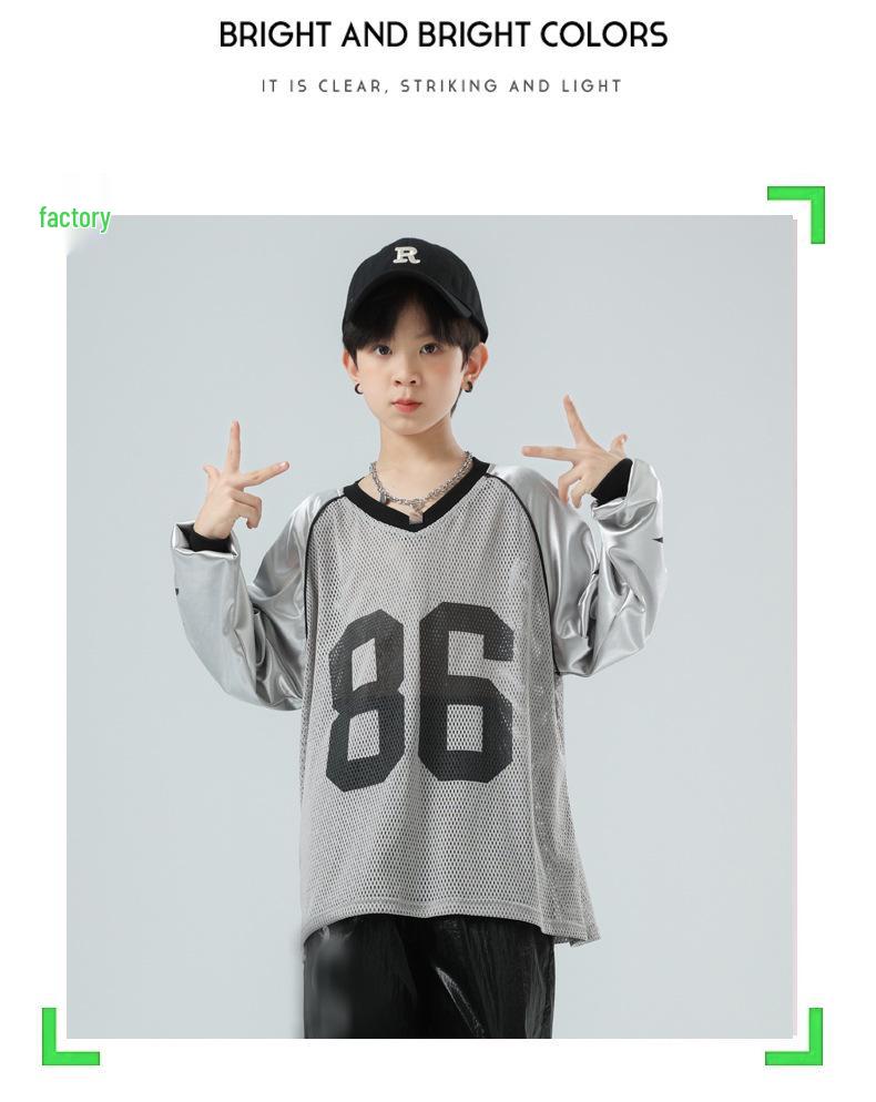 Abbigliamento Trendy Hip Hop e Jazz per Bambini - Stile Americano
