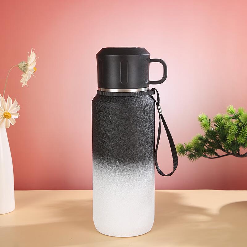 Gradient Two-Tone Stainless Steel Insulated Bottle