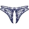 Sexy Lace Muži Sissy Kalhotky Gay Bikiny G-String Crotchless Kalhotky Tanga Spodní prádlo