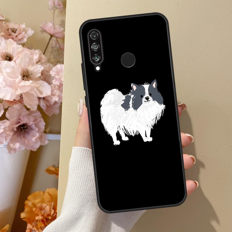 Pomeranian Dog Case For Huawei P30 Pro P50 P20 P40 Lite Nova 5T P Smart 2019 2021 Cover For Honor 50 Lite