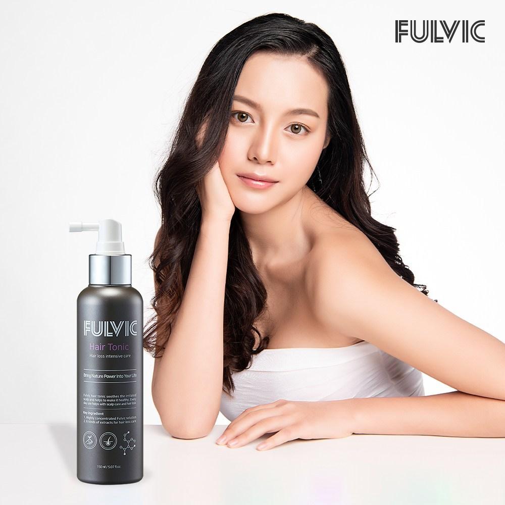 Fulvic Acid Natural Hair Loss Relief Hair Care Scalp Nutrient Hair Tonic 150ml