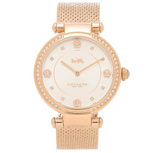 

Coach Women s Kelly Watch, 34mm, Quartz, White Gold, Stainless Steel, COACH 14503996
