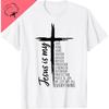 Kreuz Christian Christus Jesus ist mein Gott König Herr und Erlöser T-Shirt Atmungsaktiv und Bequem Herren T-Shirt Camiseta Hombre
