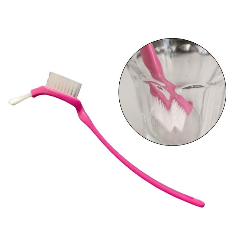 Compacts Cleaning Tool Short Handle Scrubbing Brush for TM5/6 Cutter Head Brush Washing Tool Scrubbing Narrow Gaps