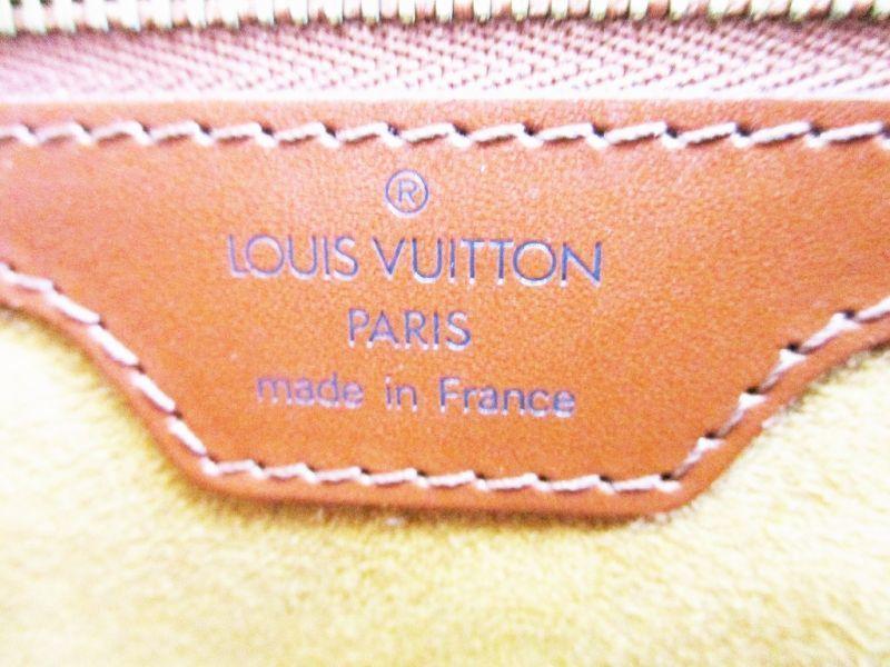 Authentic LOUIS VUITTON Epi Leather Brown Tote&Shoppers Bag Purse Lussac #6747 Refurbished