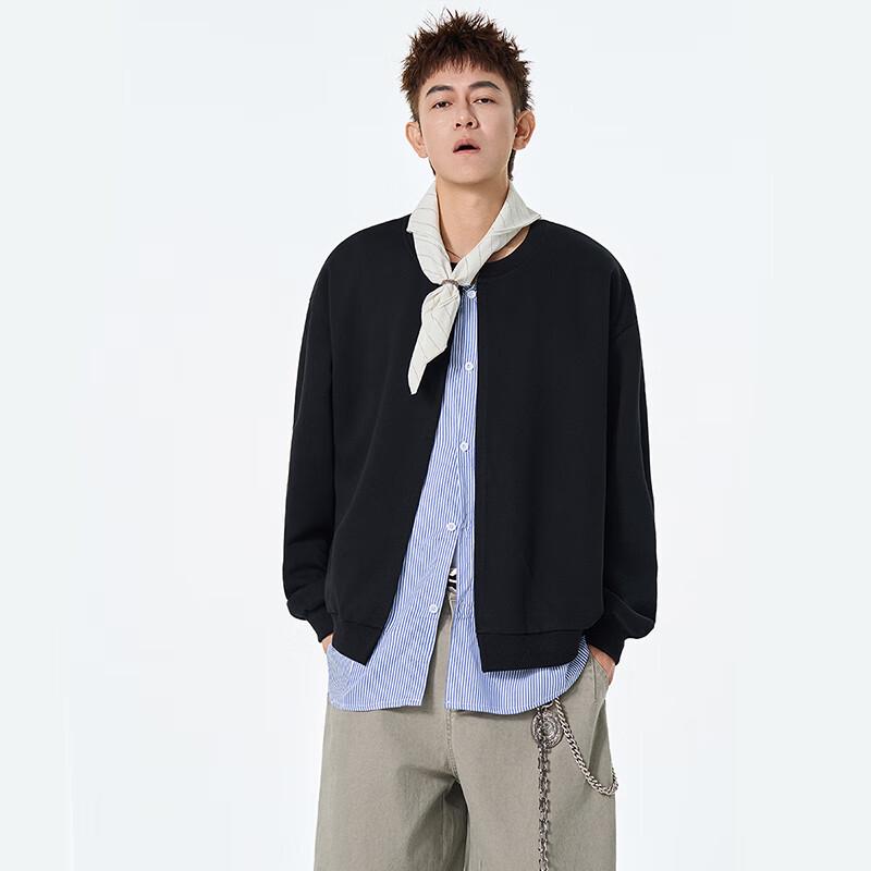 

ТОМ АДАМ Кардиган-свитшот в полоску с имитацией многослойности 2XL