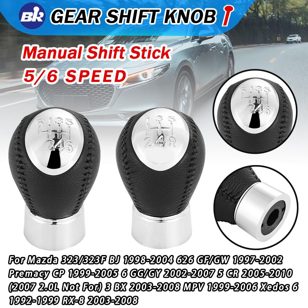 New Product 5/6 Speed Manual Transmission Car Accessories Gear Shift Knob For MAZDA 6 2002 2003 2004 2005 2006 2007 Car Styling