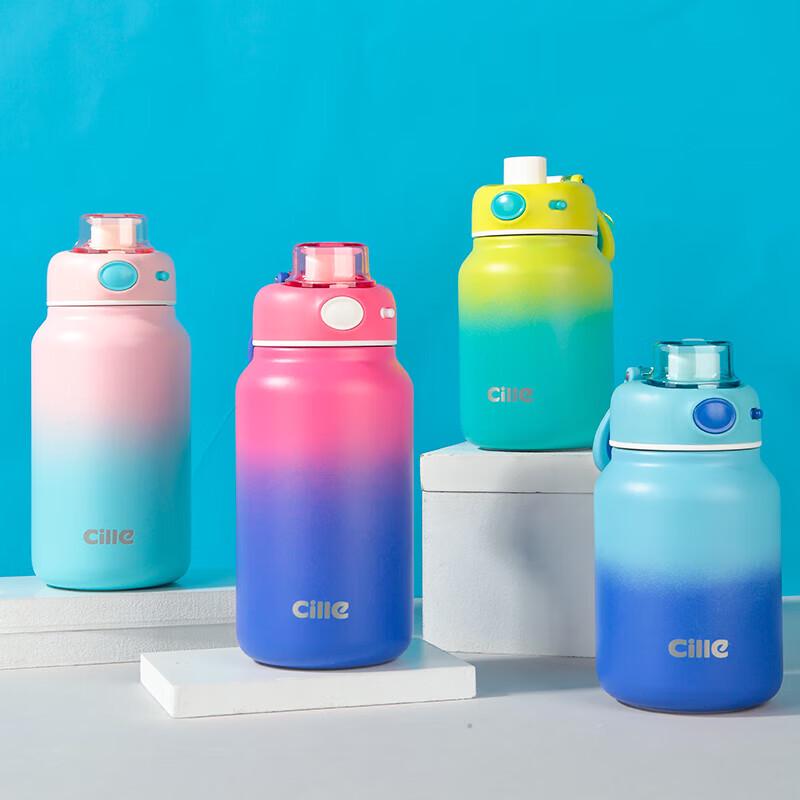 Cille Lifang 550ml Portable Insulated Mug