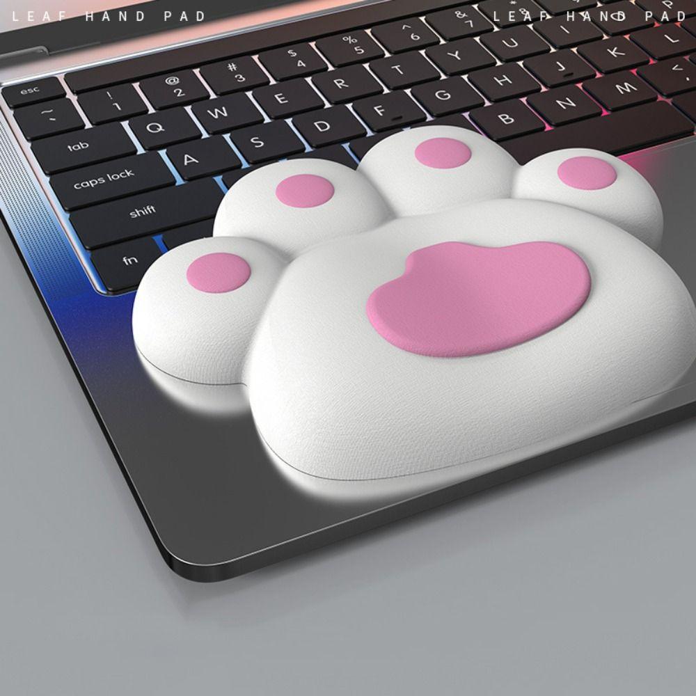 

New Cute Cat Craw Wrist Rest Mouse Pad Non-Slip Soft Elbow Rest Mat Ergonomic Comfortable Desktop Computer Laptop Arm Rest