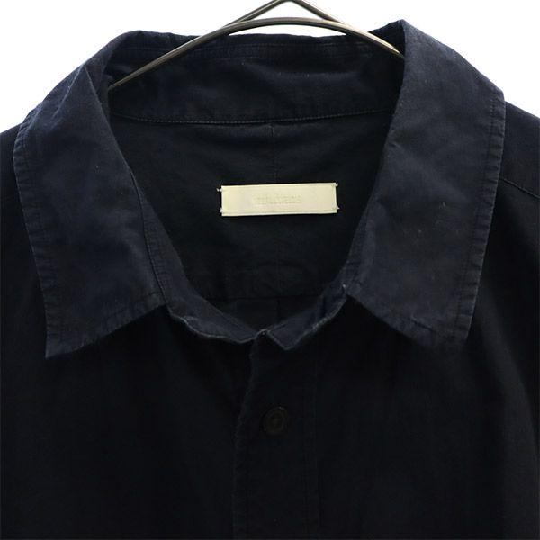 Niuhans Made In Japan Short Sleeve Shirt 1 Navy Men's Used
