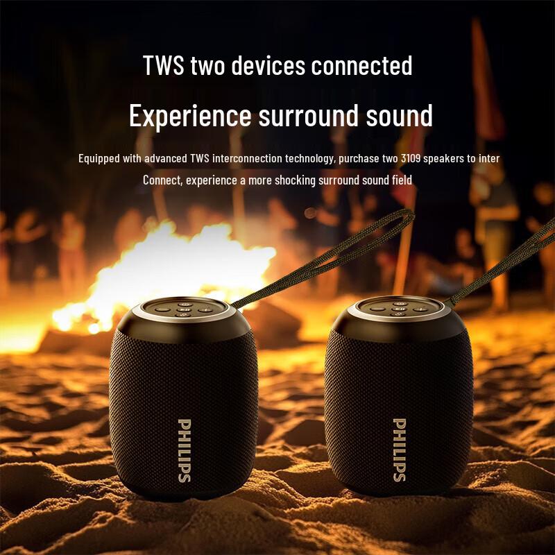 Philips Portable Bluetooth Karaoke Speaker CN plug (adapter included)