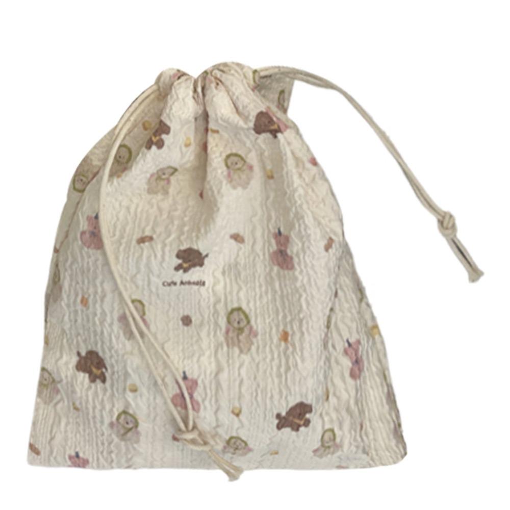 Portable DIY Gift Bag Multifunction Anti Dust Candy Packaging Bag Large Capacity Fabric Storage Bag Coin