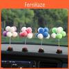 Cute Cartoon Balloon Car Ornament For Car Interior Clay Material