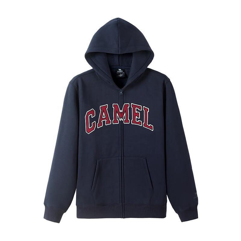 CAMEL Unisex Fleece-Lined American Style Hoodie