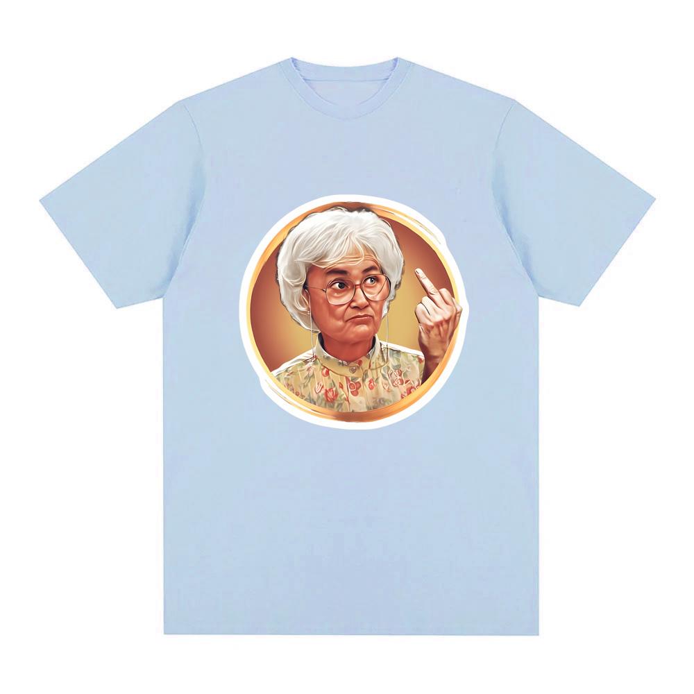Golden Girls T-shirt Unisex 100% Cotton Tee-shirt Graphic Printing Kawaii Round Neck Tshirt Short Sleeve Casual Fashion Clothes