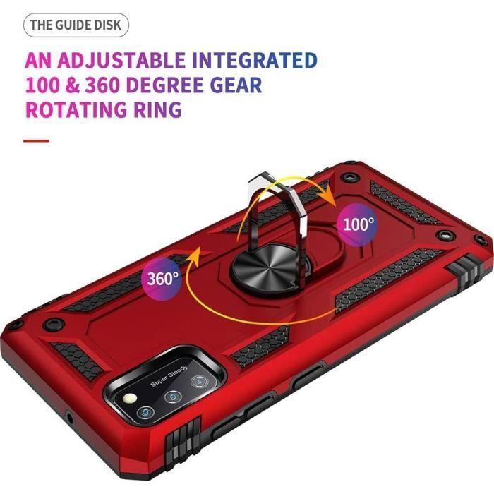 Protection Case - PROSHOP - Samsung A41 - Red - Rigid - Anti-fingerprint