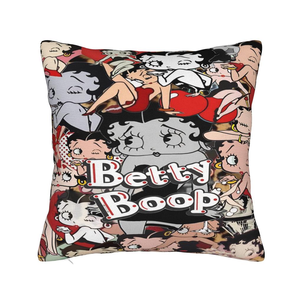 B-boopes b-bettyes Povlak na polštář Produktový potisk na povlak na polštář Povlaky na polštáře Domácí dekorace Čtvercový Více velikostí