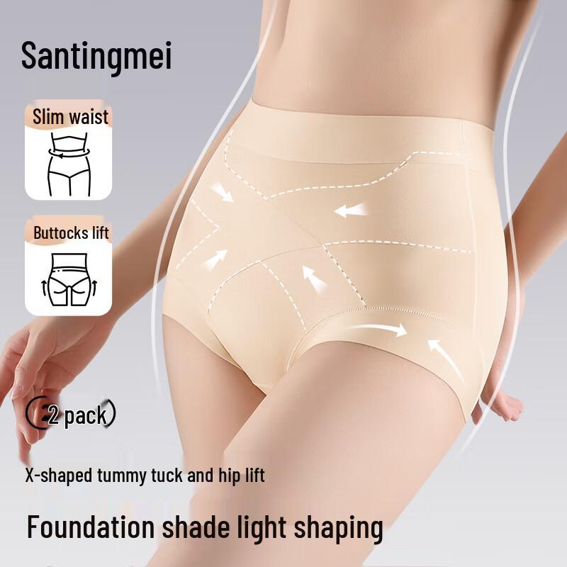 

Бесшовное моделирующее белье Tingmei с высокой талией XL