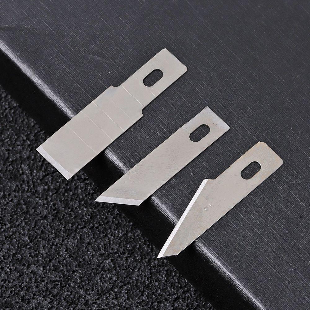 5pcs/set high quality Non-Slip Engraving Scalpel Knife Parts PCB Repair Craft Knives Hand Tools for Mobile Phone