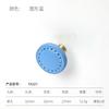 1PC Heart-shaped Leather Drawer Handle Cabinet Door Brass Handle Kitchen Cabinet Black Blue Pink Gray