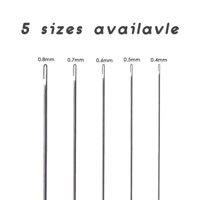 5pcs/lot Super Long Stainless Steel Beading Needles Easy Jewelry Making Tools Beading Pins for Beading DIY Jewelry Making 27CM