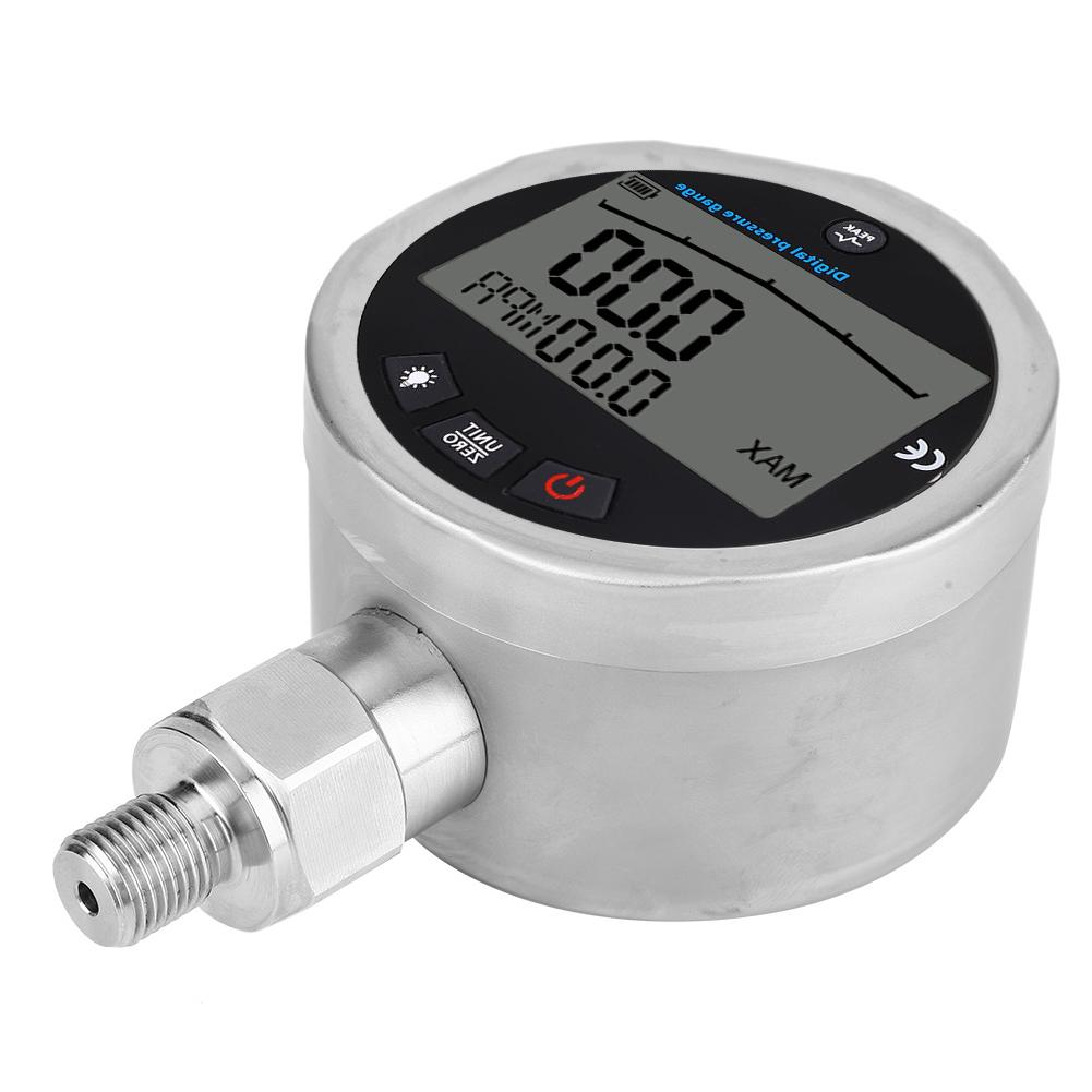 Hydraulic Pressure Gauge Pressure Tester Meter Digital Hydraulic Pressure Gauge 400BAR 0‑40Mpa 5800PSI with G1/4 Connector