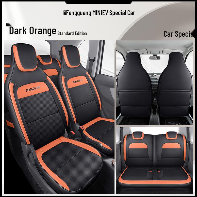 

DJGY Car Seat Cushion Cover for Dongfeng Fengguang MINIEV - All-Season Sport Design 111