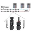 1set/12pcs Connectors with  Spanner Waterproof Solar Panel Connector  PV Connector For Solar cable