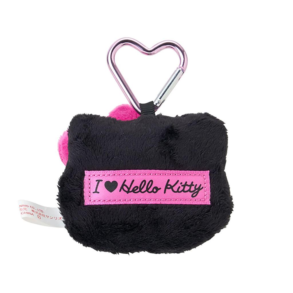 Sanrio Mascot Holder Kao Love Hello Hello Kitty Black 087599 Face-shaped (I Kitty)