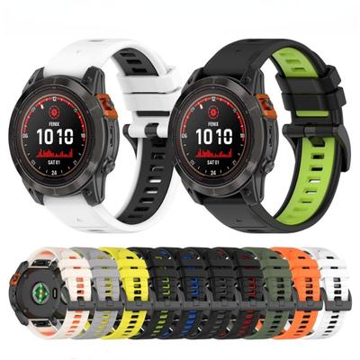 Silikónový remienok QuickFit 22 mm 26 mm pre hodinky Garmin Fenix ​​7X 7 Pro 6 6X Epix Pro Gen 2 47 mm 51 mm 5 5X Plus Instinct 2X