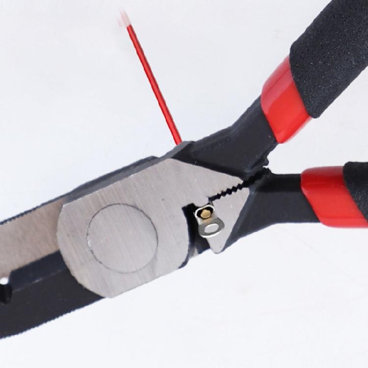 Multifunctional Screw Removal Pliers Stripper for Cutting Pliers Electrician Diagonal Needle Nose Nippers Repair Tool
