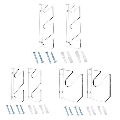 Skateboard Wall Mount Skateboard Bracket Snowboard Wall Hanger Horizontal Storage Skateboard Shelf for Home or Garage Longboard