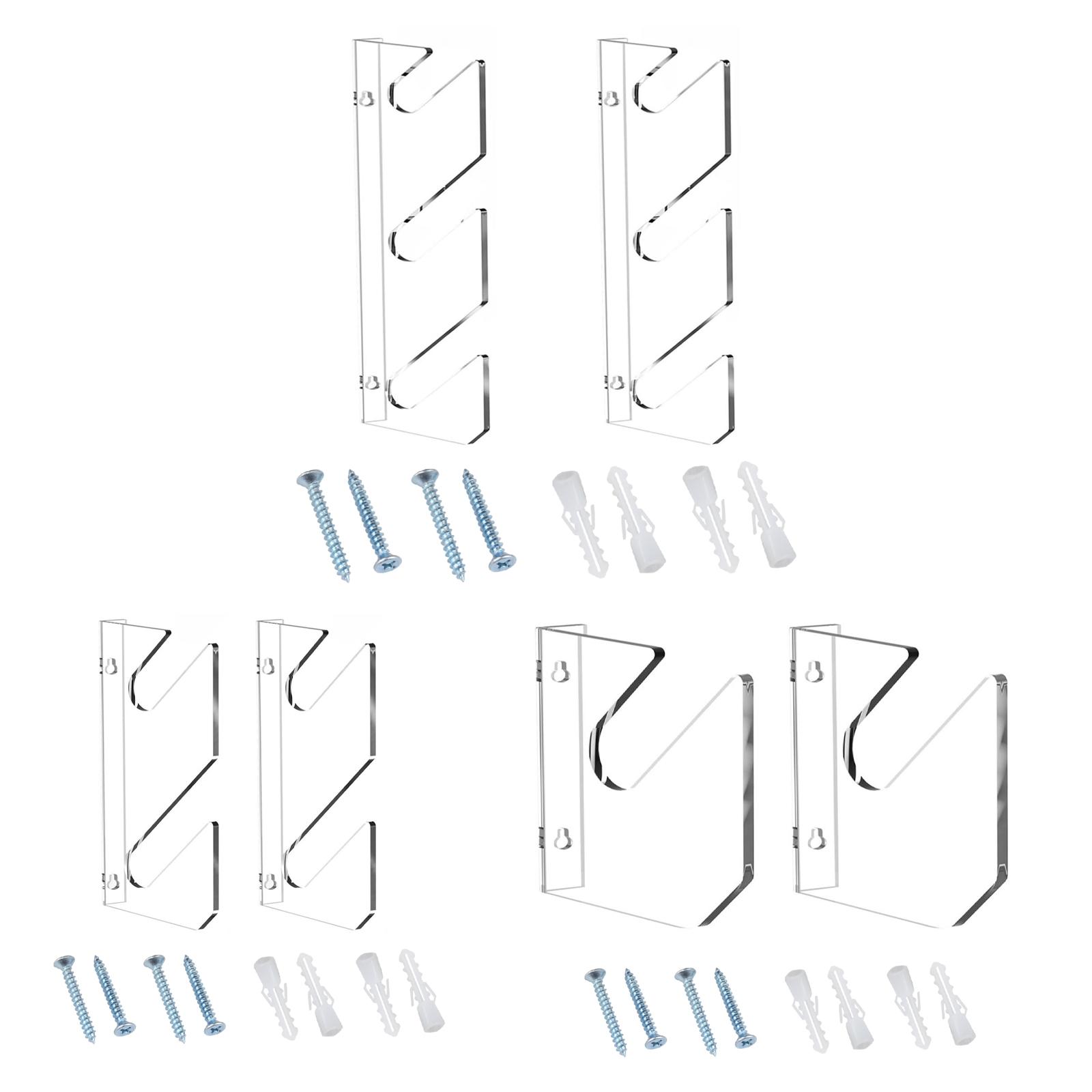 

Skateboard Wall Mount Skateboard Bracket Snowboard Wall Hanger Horizontal Storage Skateboard Shelf for Home or Garage Longboard 1 Layer