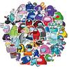 50Pcs Among Us Graffiti Stickers Luggage Laptop Waterproof Self-adhesive Decals