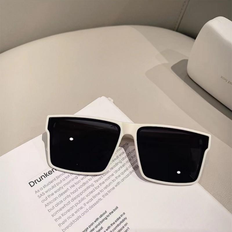 Novos Óculos de Sol Quadrados da Moda Masculino Homem Retângulo Designer Luxo Óculos de Sol Clássico Vintage Outdoor Retangular