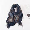 Korean Imitation Cashmere Tassel Plaid Couple Scarf Women's Autumn and Winter New Warm Student Shawl Neck Protector Scarf