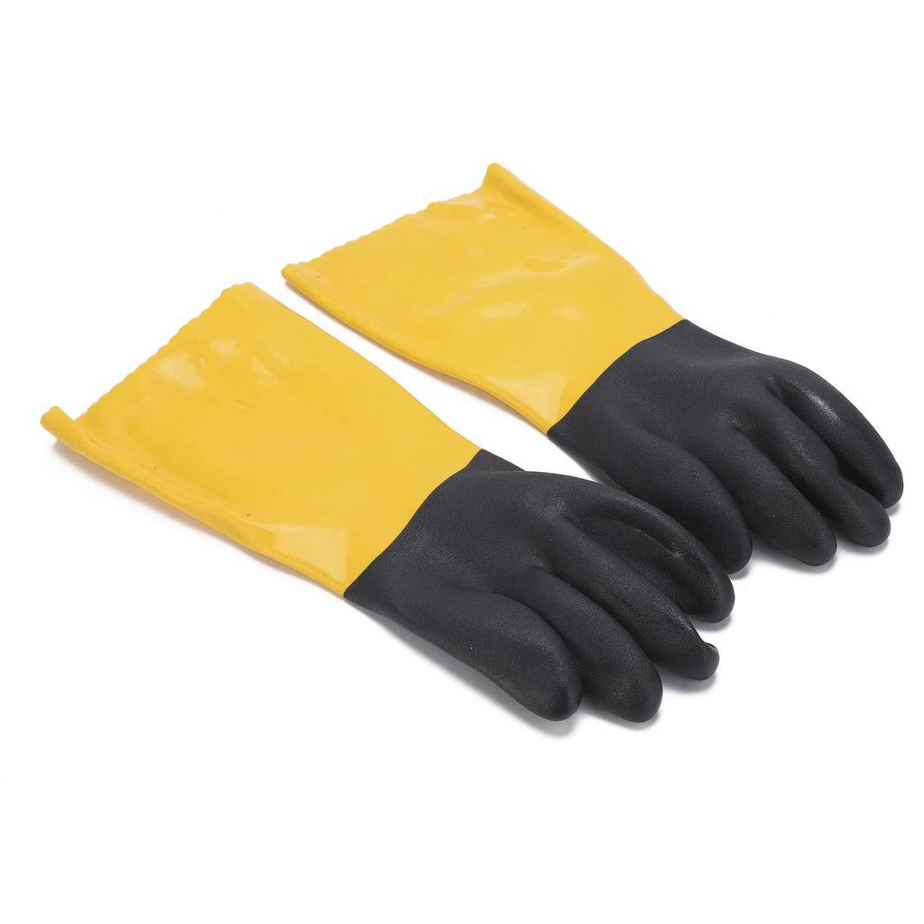 PVC Coated Protective Gloves Lengthening Seamless Wear Resistance Gloves for Machinery IndustryM